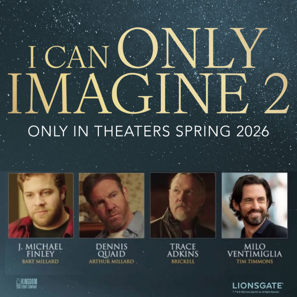 I CAN ONLY IMAGINE 2 is coming!
